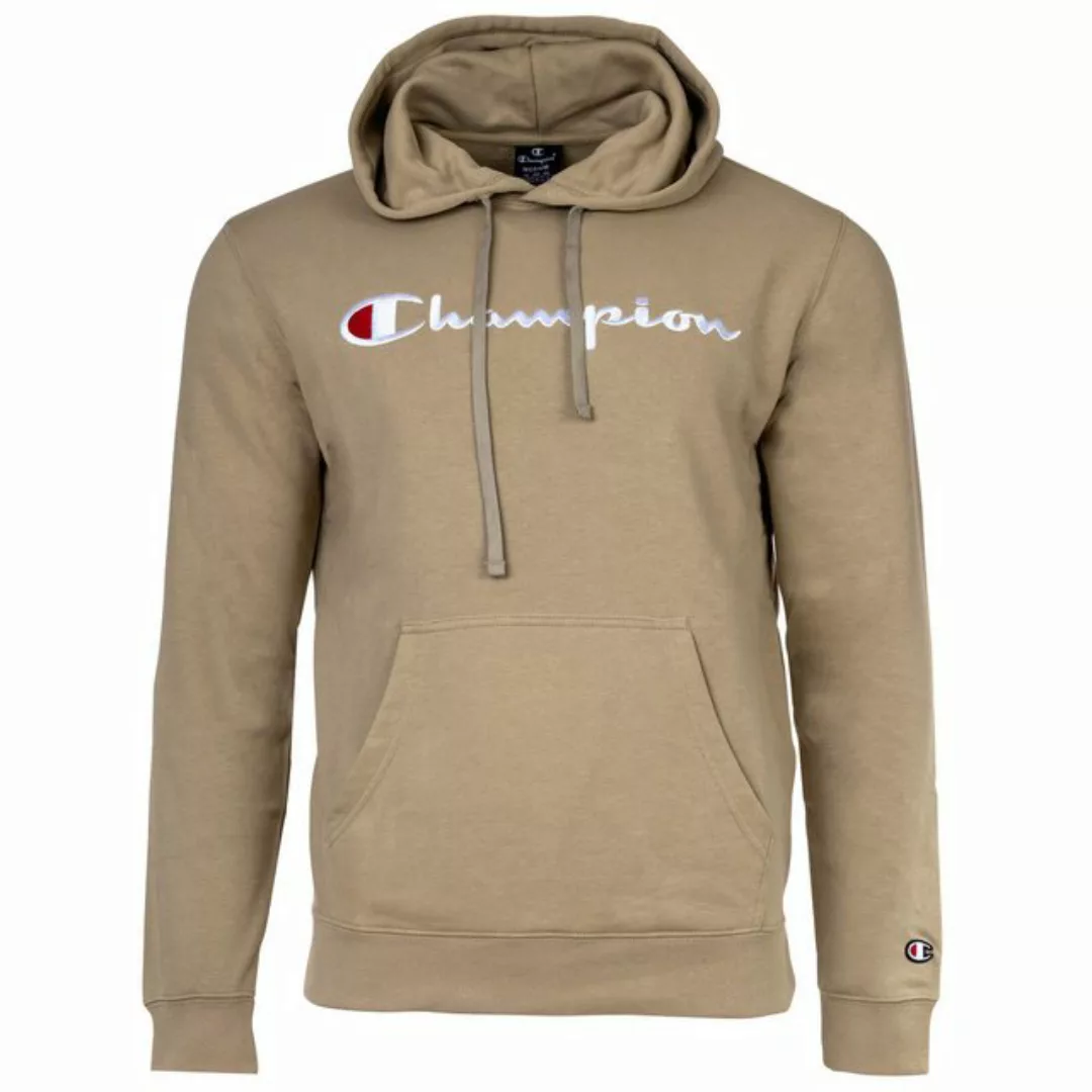 Champion Sweatshirt Herren Kapuzenpullover mit großem Champion-Sticklogo - günstig online kaufen