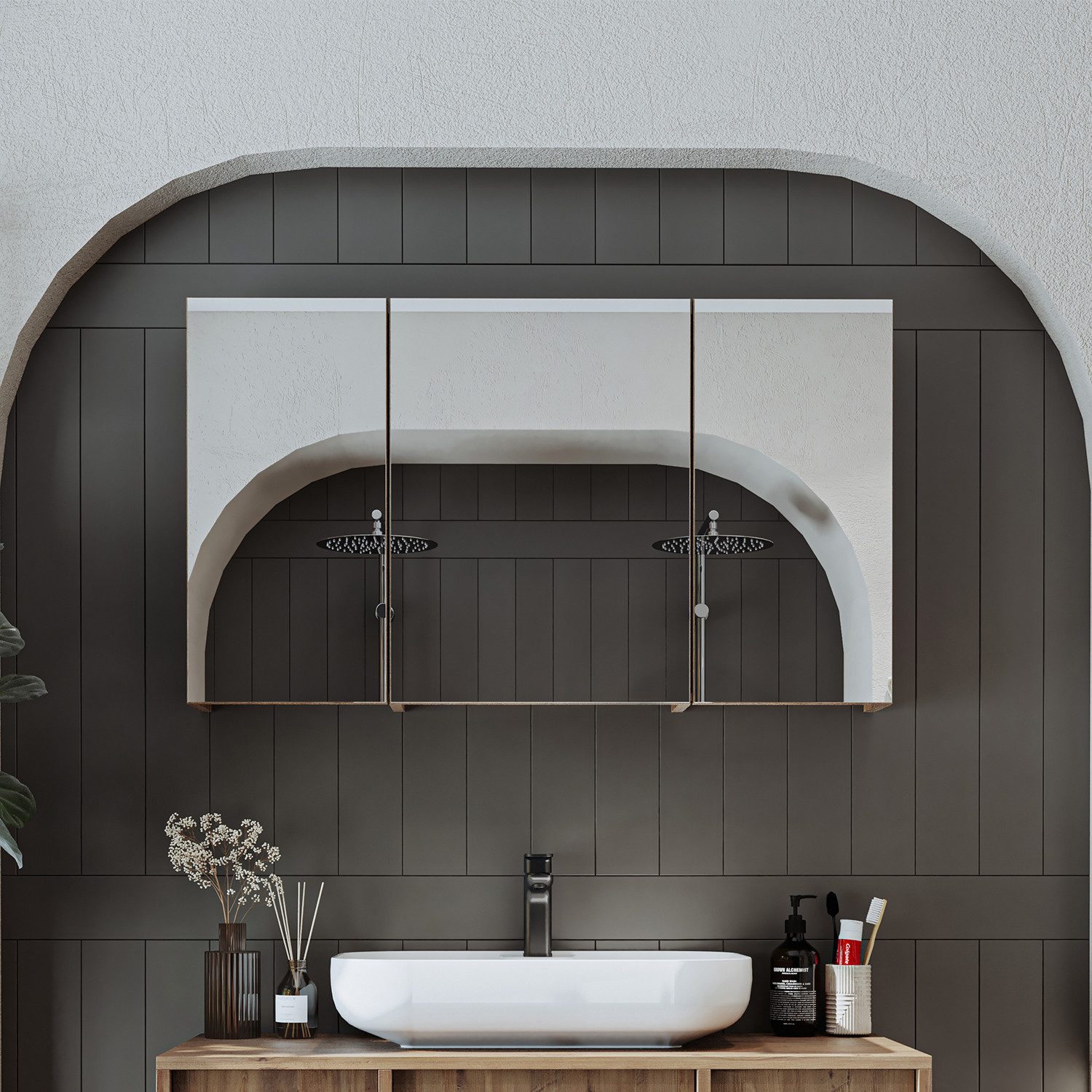 Roomart Badmöbel-Set GUSTO-ATL 120 cm, (Komplett-Set, günstig online kaufen