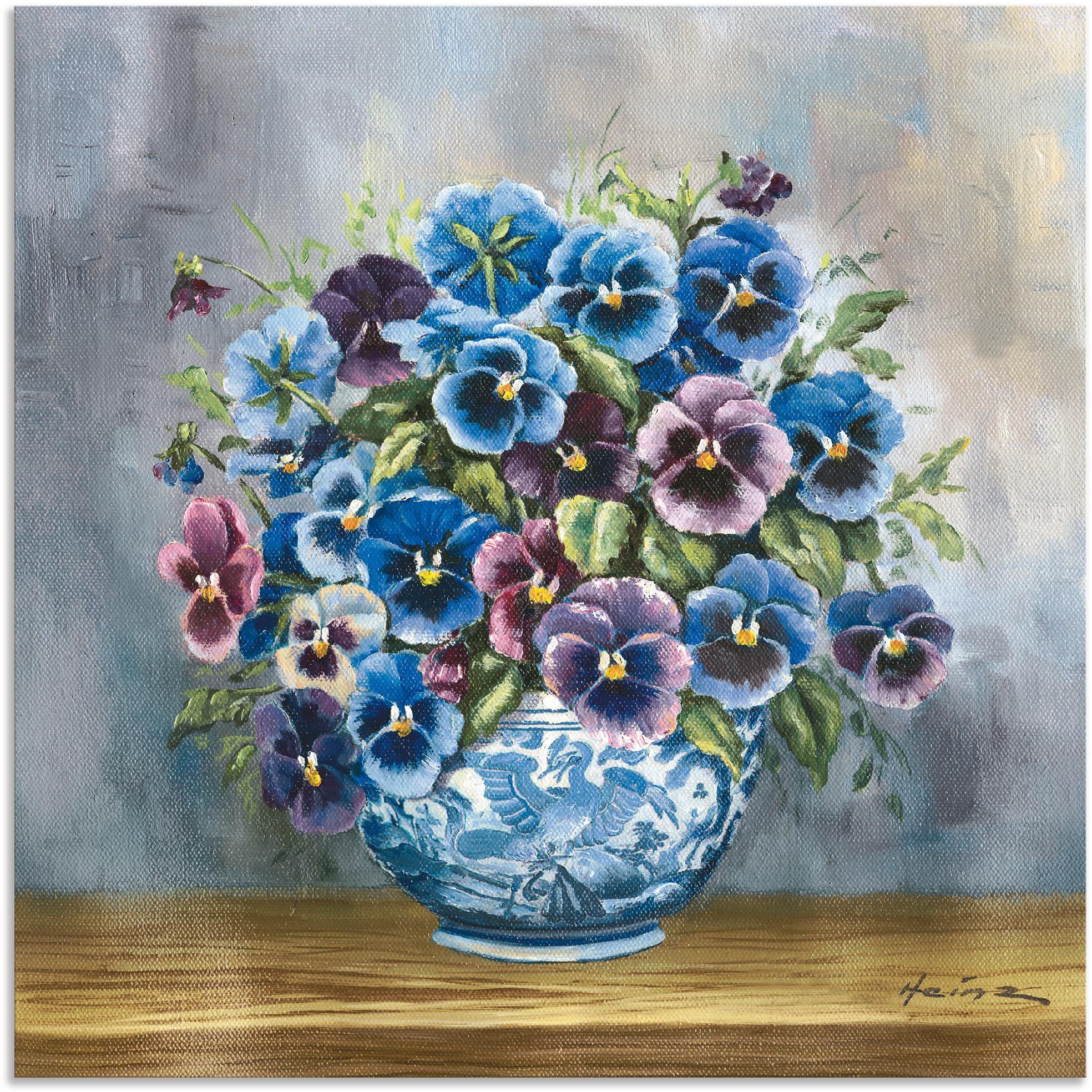 Artland Wandbild "Stiefmütterchen", Blumenbilder, (1 St.), als Alubild, Out günstig online kaufen