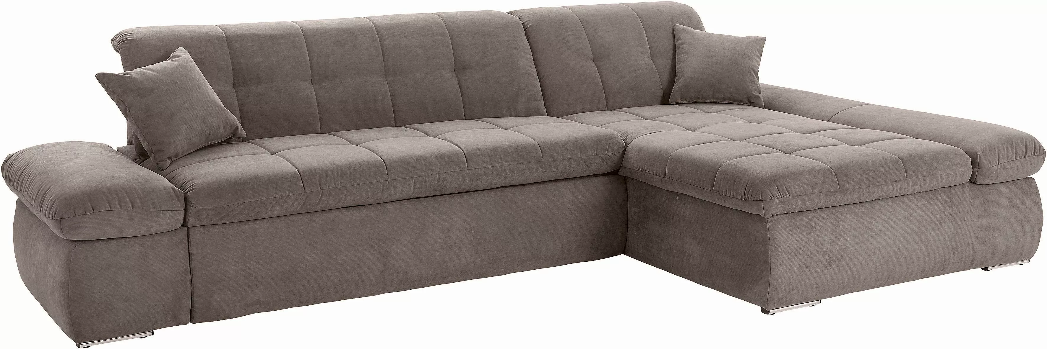 DOMO collection Ecksofa »NMoric XXL, B/T/H: 300/172/80cm, Revamierenabschlu günstig online kaufen