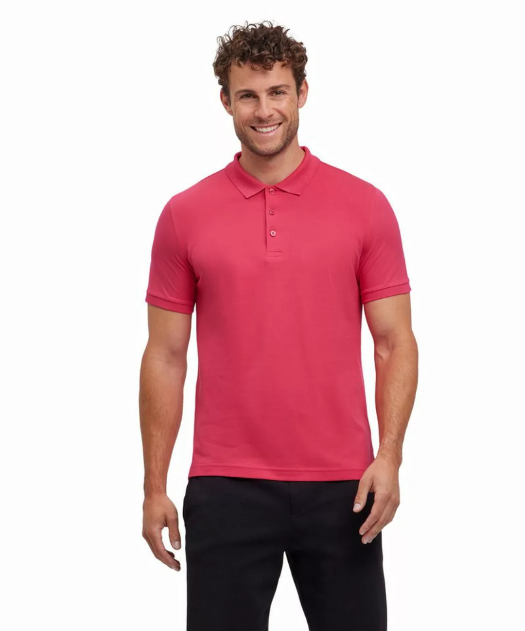 FALKE Poloshirt aus hochwertiger Pima-Baumwolle günstig online kaufen