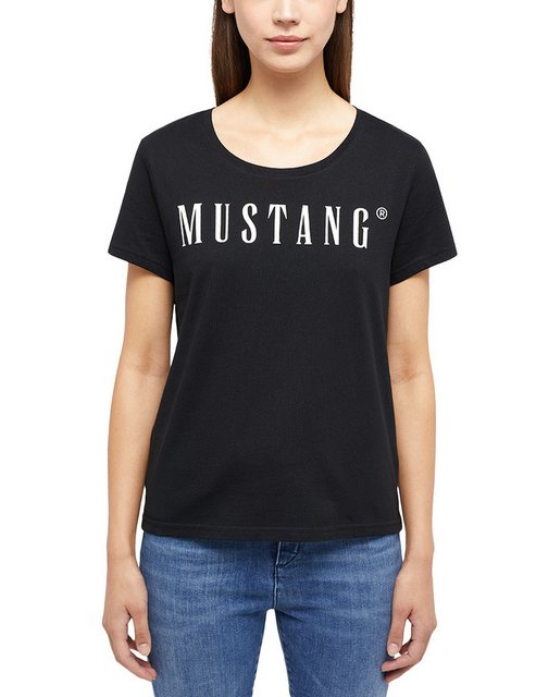 MUSTANG Kurzarmshirt T-Shirt günstig online kaufen