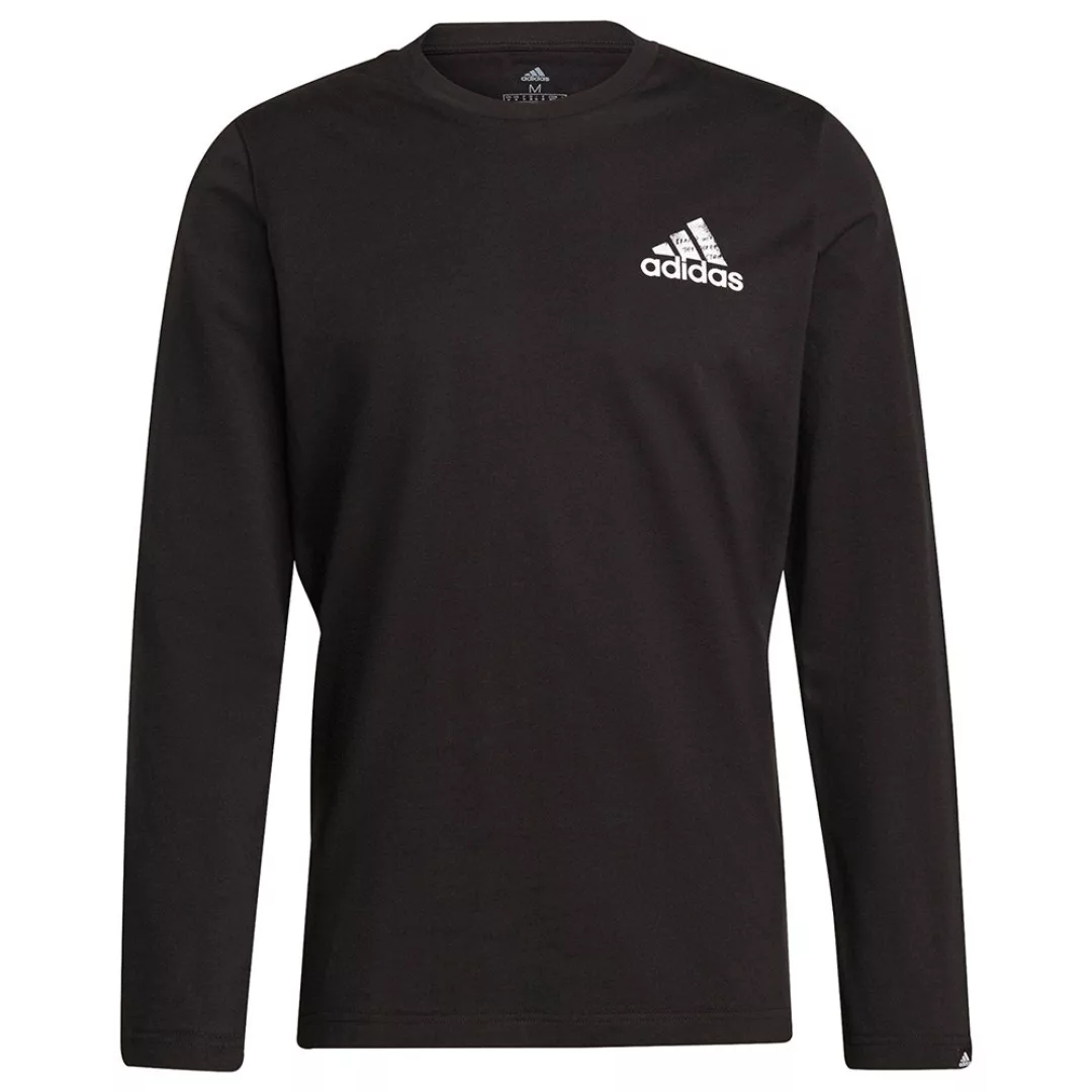 Adidas Spray Langarm Hemd L Black / White günstig online kaufen