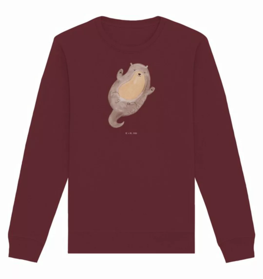 Mr. & Mrs. Panda Longpullover Otter Umarmen Größe XXL - Burgundy - Geschenk günstig online kaufen