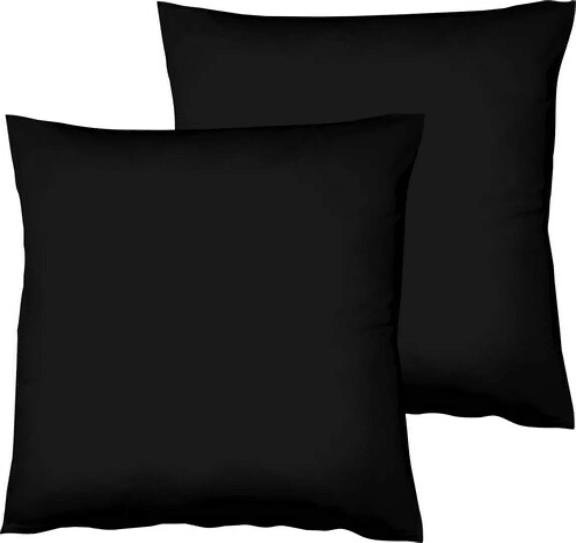 fleuresse Kissenbezüge »Colours«, (2 St.), edler, bügelfreier Interlock-Jer günstig online kaufen