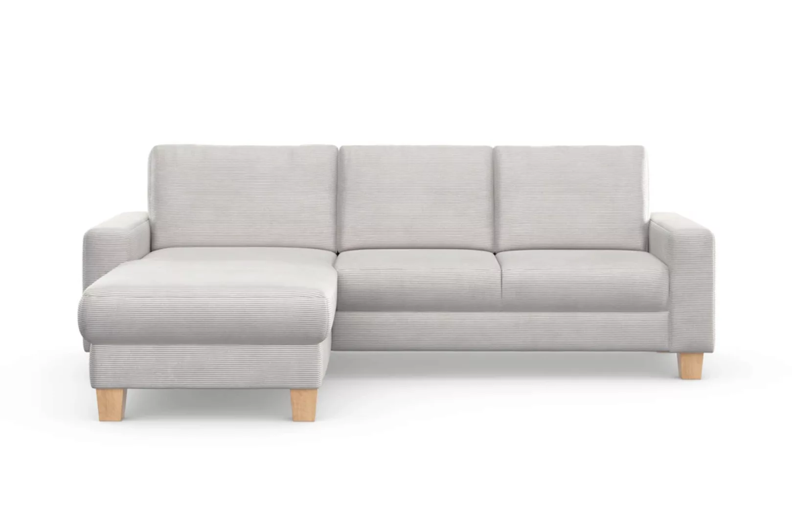 Home affaire Ecksofa »Summer L-Form«, mit Recamiere, mit oder ohne Bettfunk günstig online kaufen