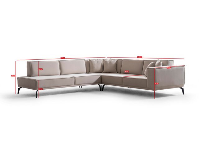 Özberk Sofa Pera, Spar-Set, Ecksofa Pera L-Form, inkl. Rückenverstellung günstig online kaufen