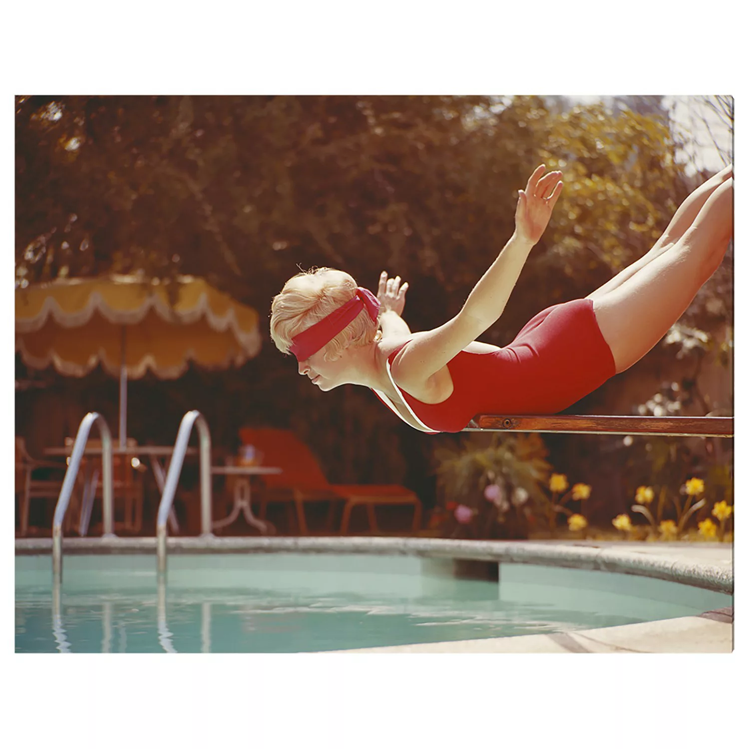 home24 Bild Balancing on diving board günstig online kaufen