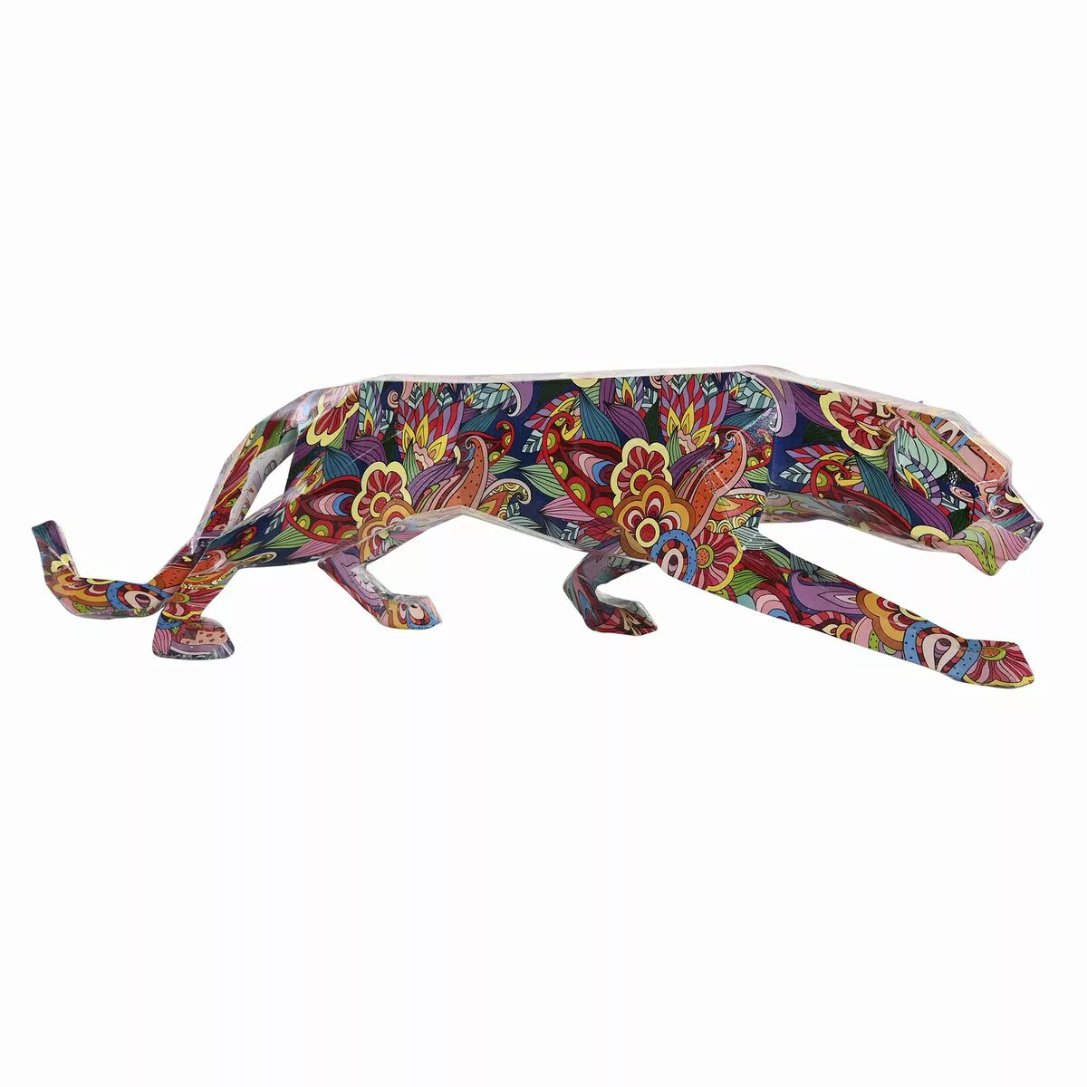Deko-figur Dkd Home Decor Harz Panther Moderne (47,5 X 11 X 13 Cm) günstig online kaufen