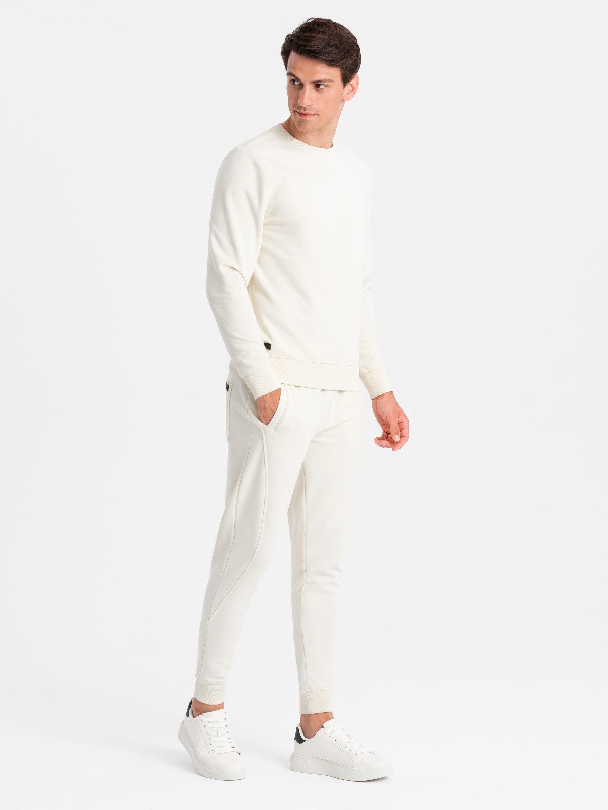 OMBRE Sweatanzug BASIC Herren-Sweatshirt-Set BASIC Sweatshirt günstig online kaufen