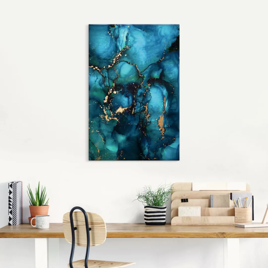 Artland Wandbild »Lagune«, Muster, (1 St.), als Alubild, Outdoorbild, Leinw günstig online kaufen