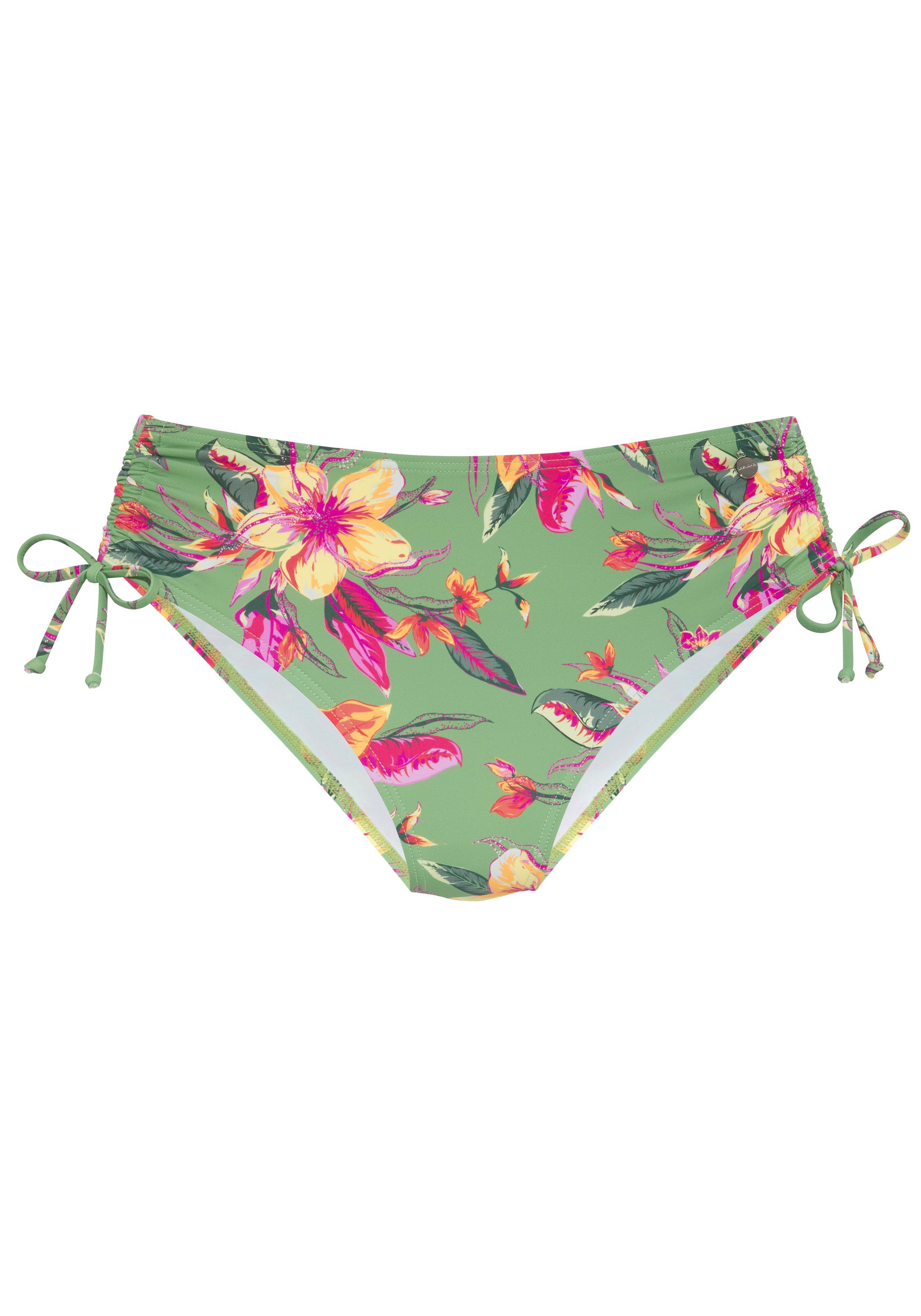 LASCANA Bikini-Hose Malia mit seitlicher Raffung günstig online kaufen