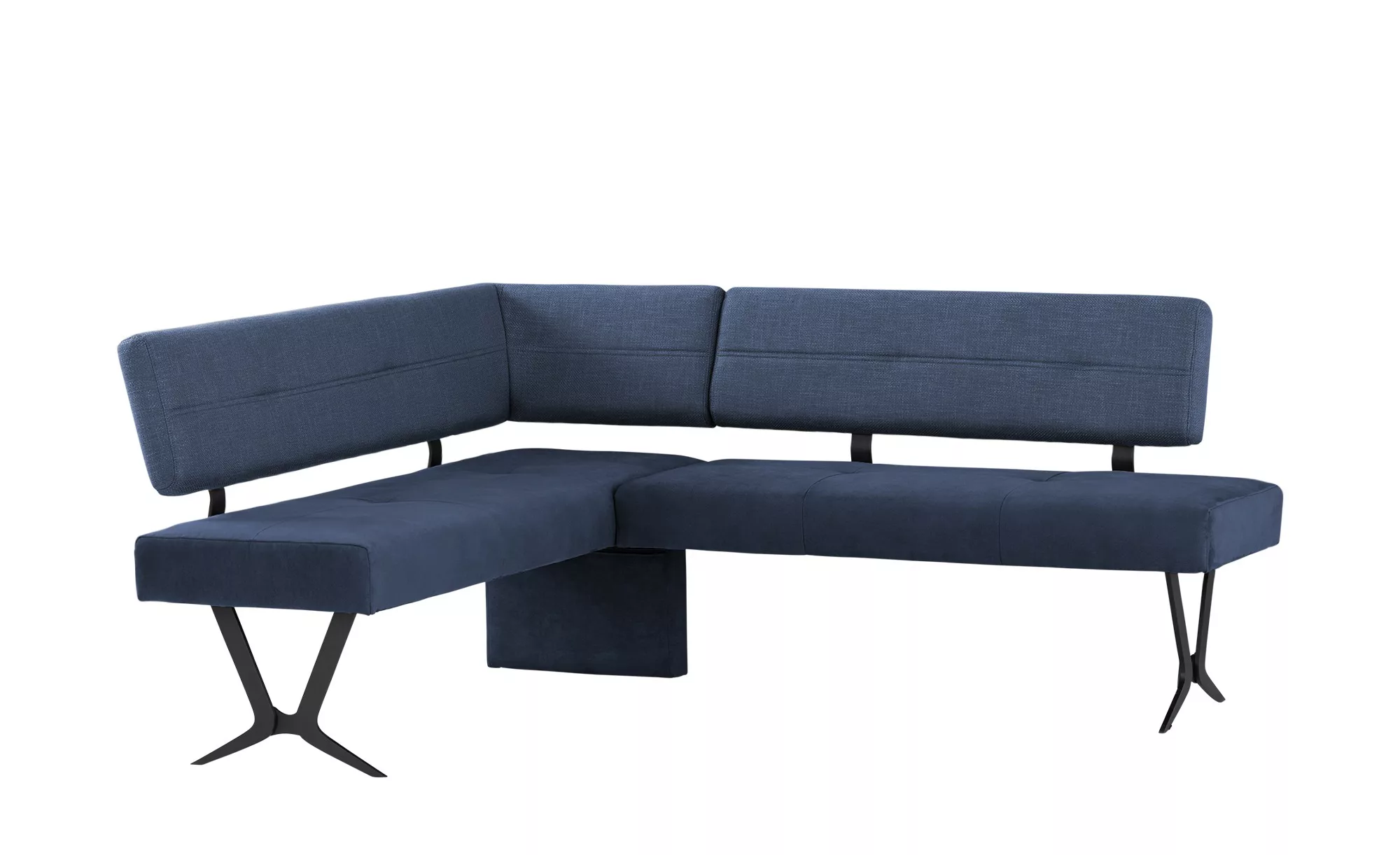 Woodford Polster-Eckbank  Scadia - blau - 85 cm - Bänke > Eckbänke - Möbel günstig online kaufen