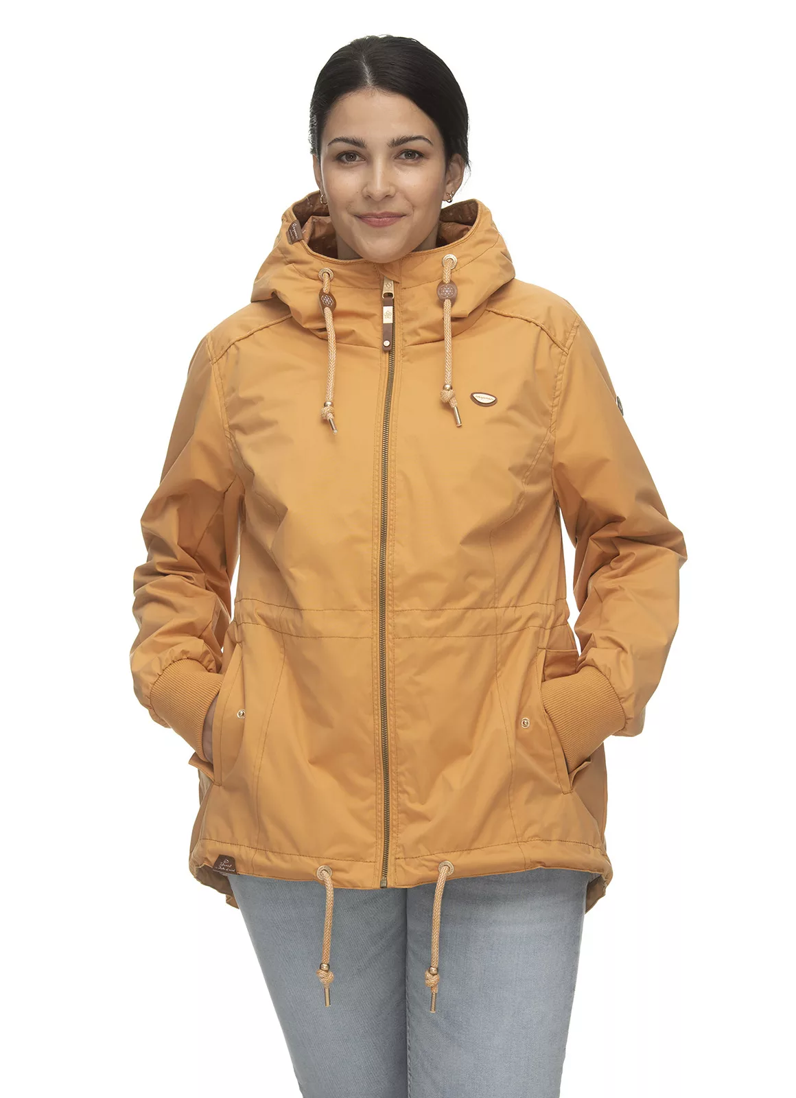 Ragwear Übergangsjacke Dankka Plus curry günstig online kaufen