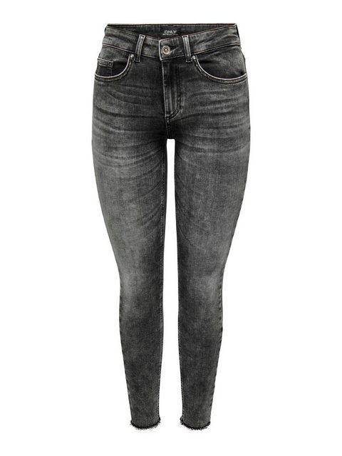 ONLY Skinny-fit-Jeans "ONLBLUSH MID SK ANKLE RW DNM DOT245 NOOS" günstig online kaufen