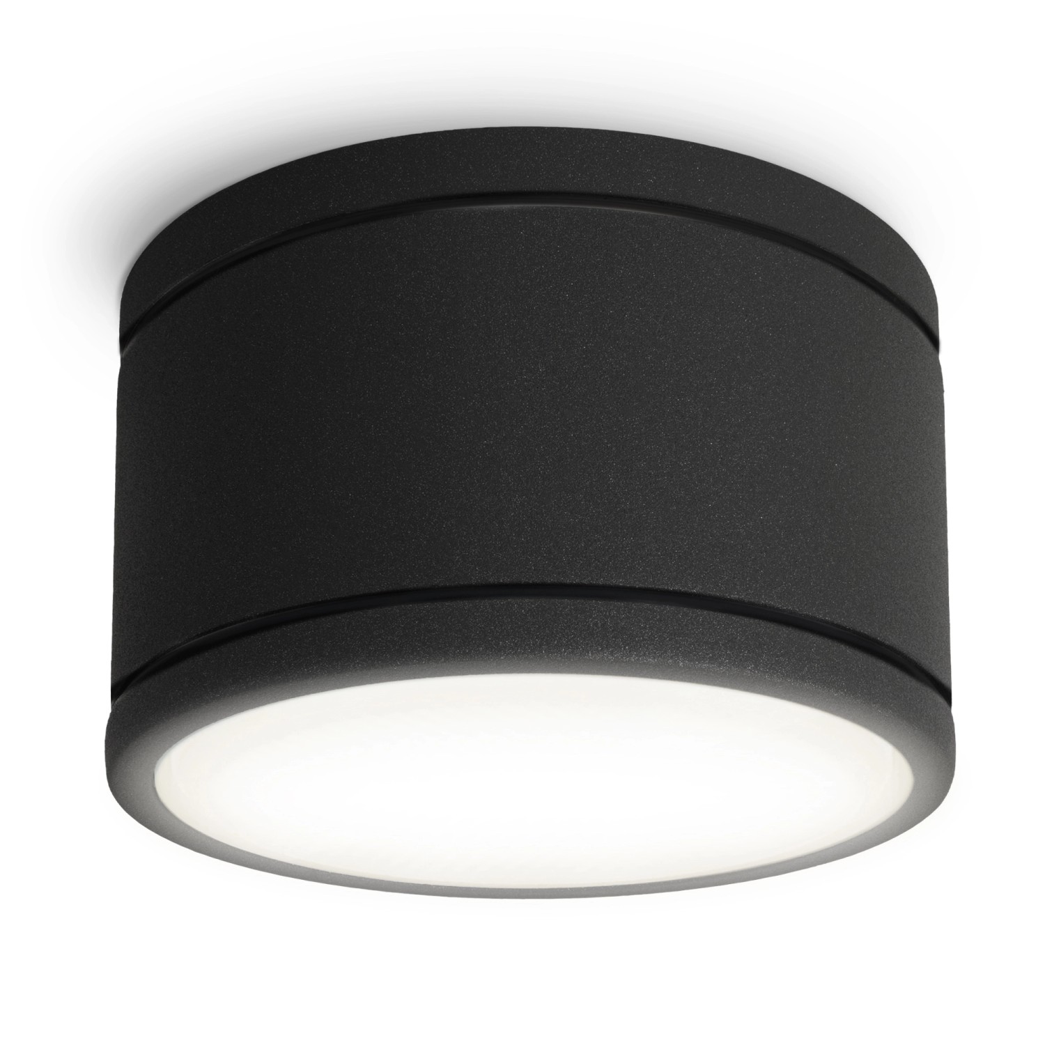 SSC-LUXon CELI-WX LED Aufbauspot Schwarz IP44 GX53 5W Neutralweiß für Badez günstig online kaufen
