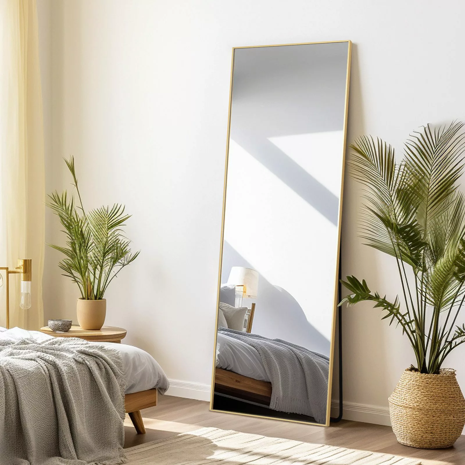 LUNAMIRROR Ganzkörperspiegel Stehspiegel Bodenspiegel mit hochauflösendem günstig online kaufen