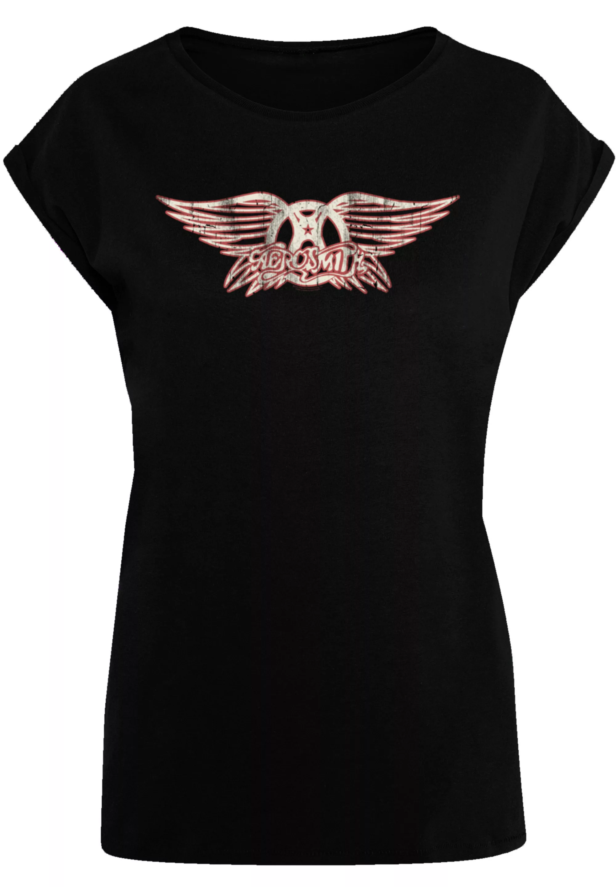 F4NT4STIC T-Shirt "Aerosmith Rock Band Logo", Premium Qualität, Rock-Musik, günstig online kaufen