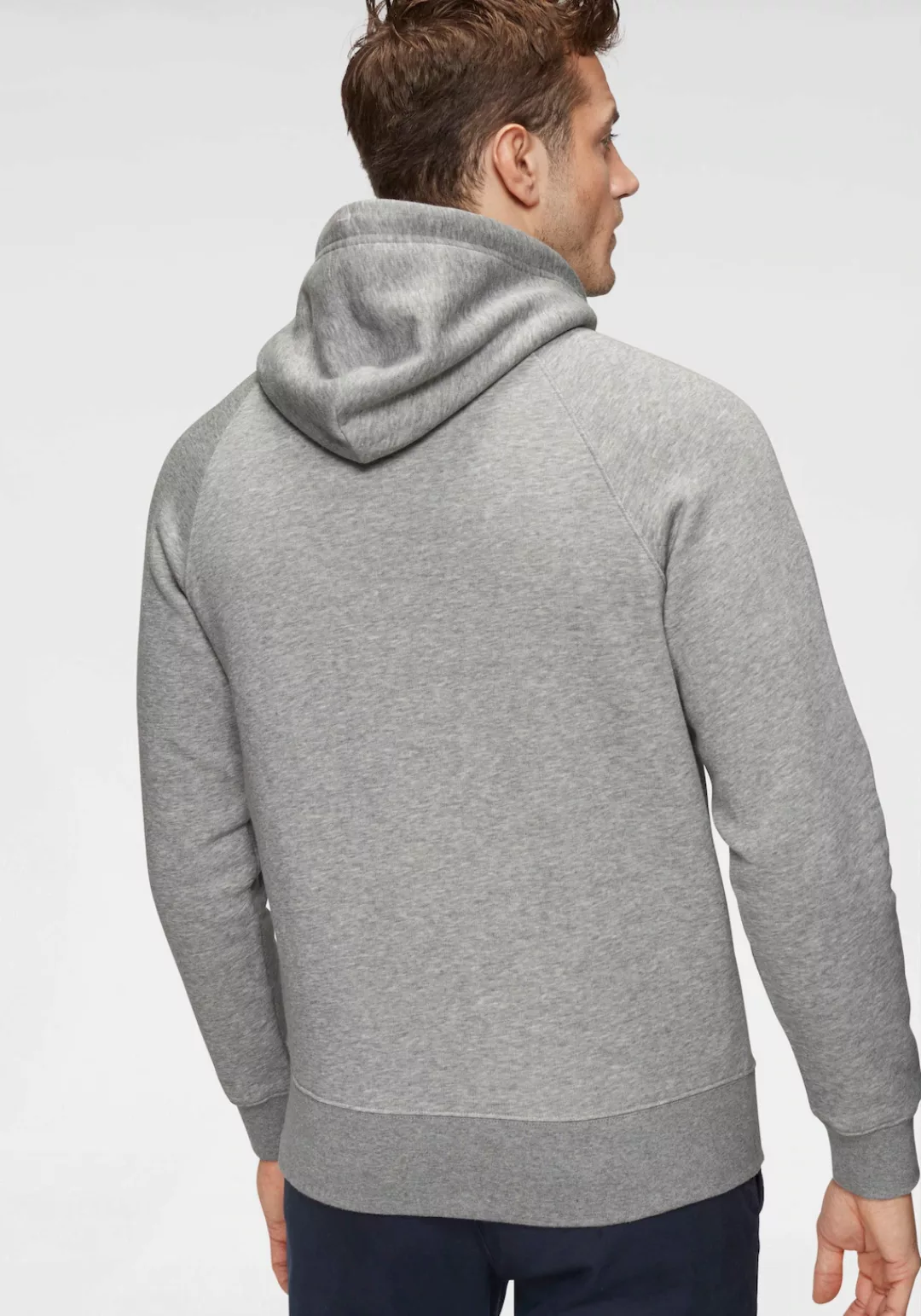 Gant Kapuzensweatshirt Shield Sweat Hoodie plakative Gant-Stickerei günstig online kaufen