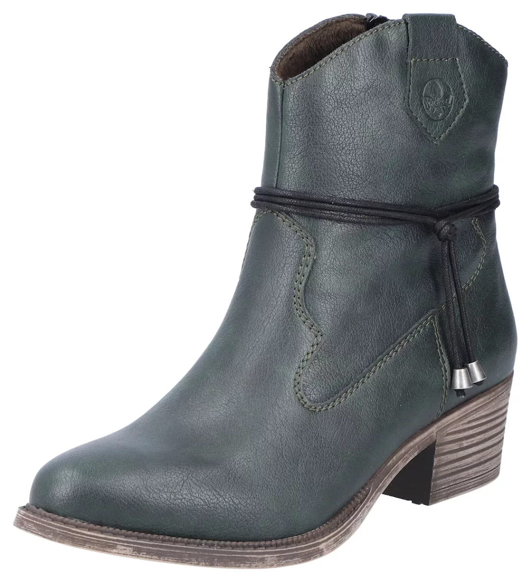 Rieker Westernstiefelette, Cowboyboots, Stiefelette, Blockabsatz, in spitz günstig online kaufen