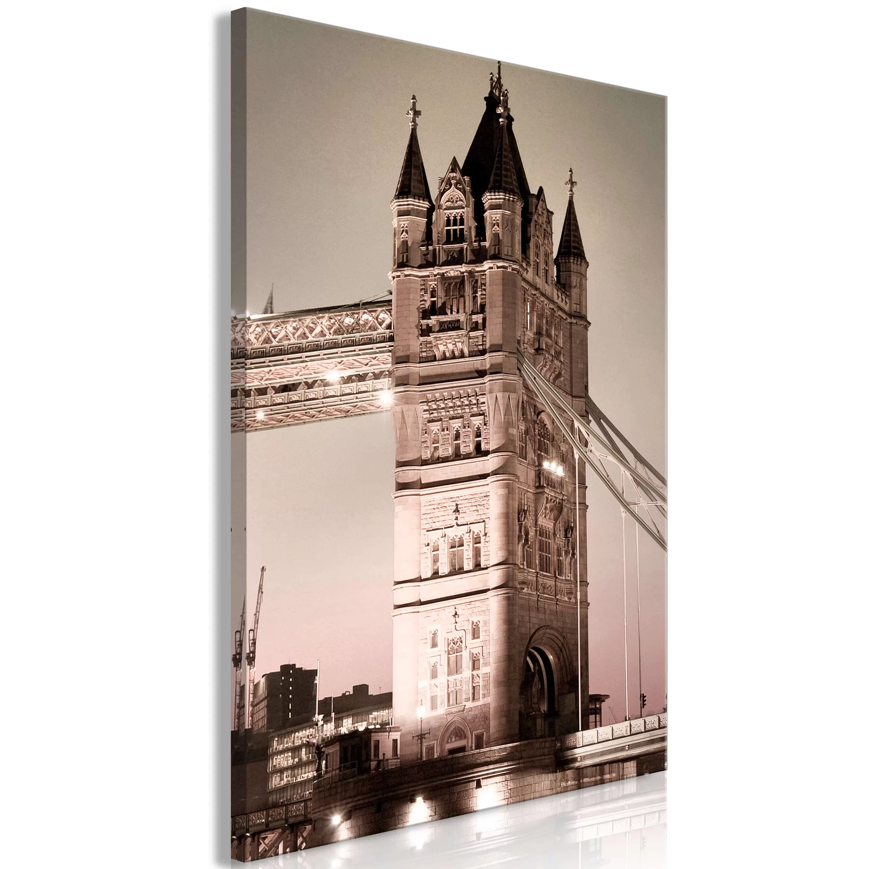 Wandbild - London Bridge (1 Part) Vertical günstig online kaufen