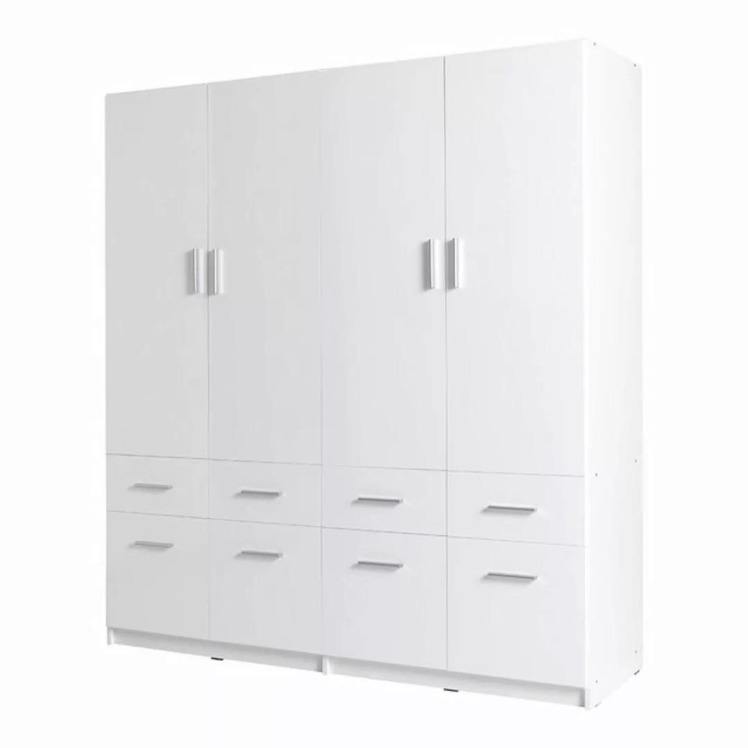 Lomadox Kleiderschrank SELAWIK-166 Drehtürenschrank, 4-türig, 181cm breit, günstig online kaufen