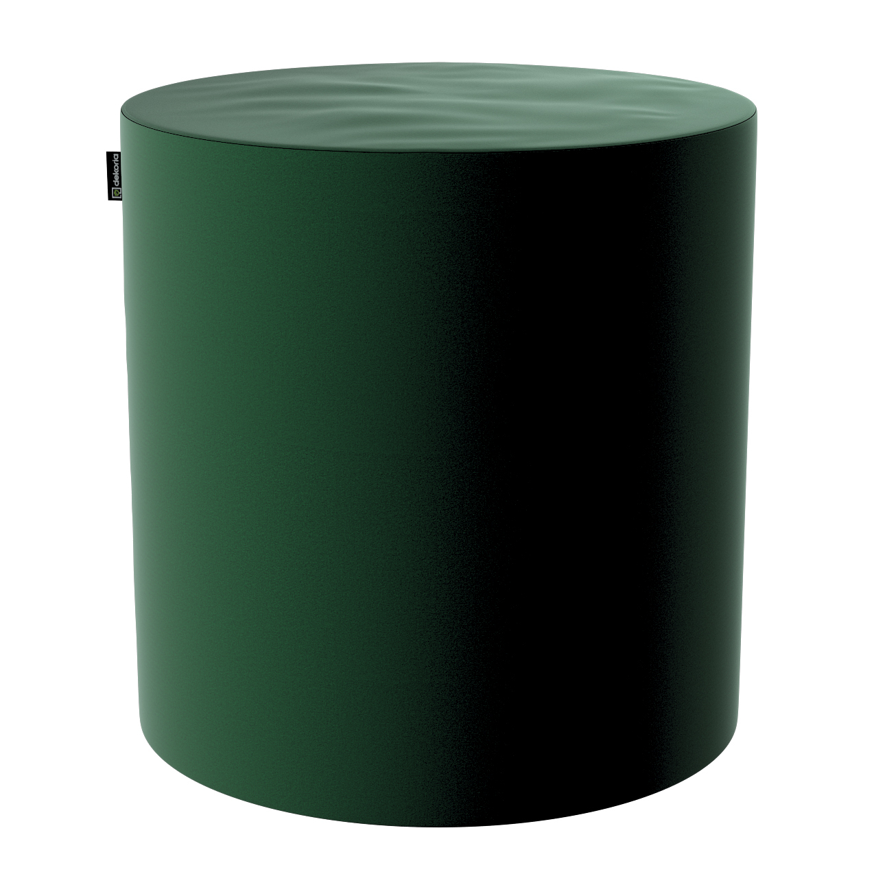 Pouf Barrel, grün, ø40 cm x 40 cm, Velvet (704-13) günstig online kaufen