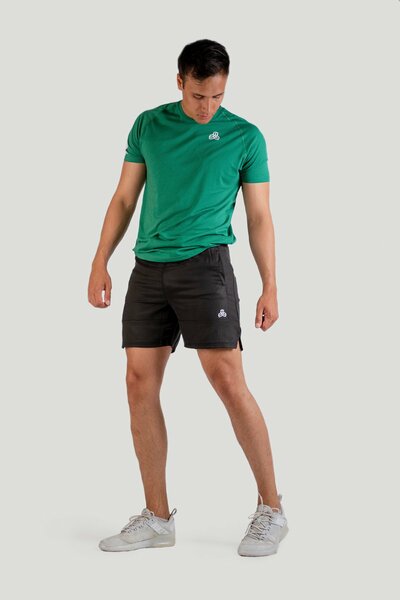Herren Eucalyptus Performance Shorts - Black günstig online kaufen
