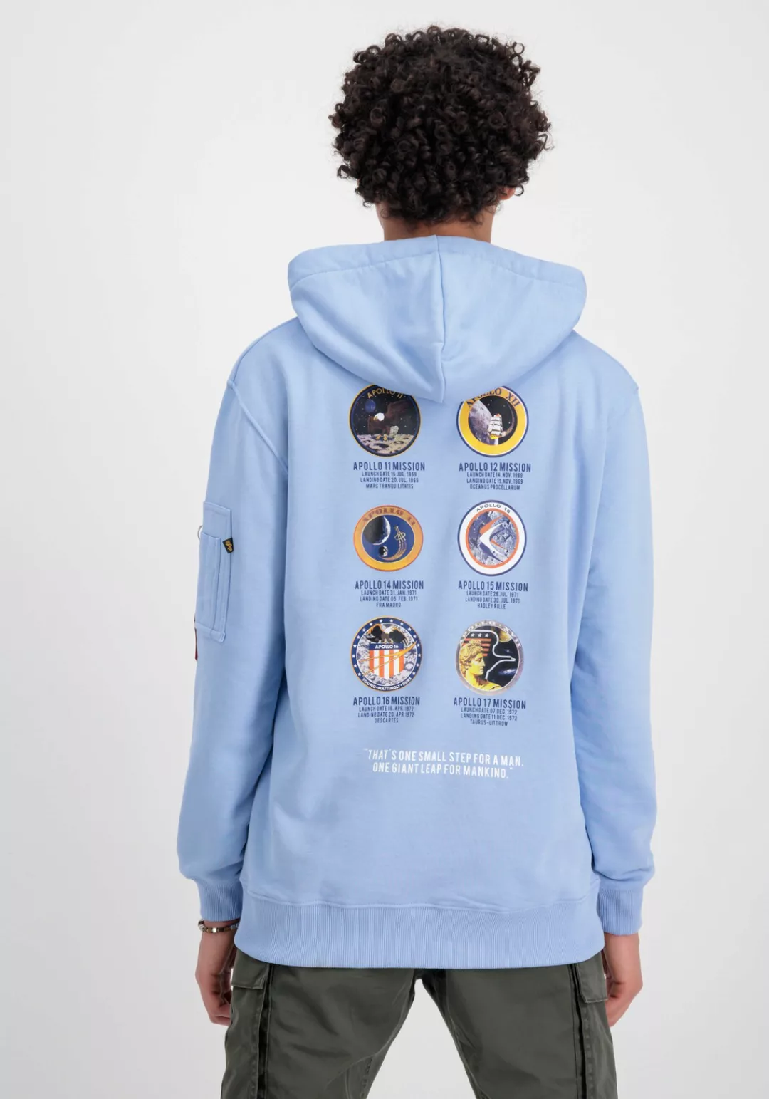 Alpha Industries Hoodie "Alpha Industries Men - Hoodies Apollo Mission Hood günstig online kaufen