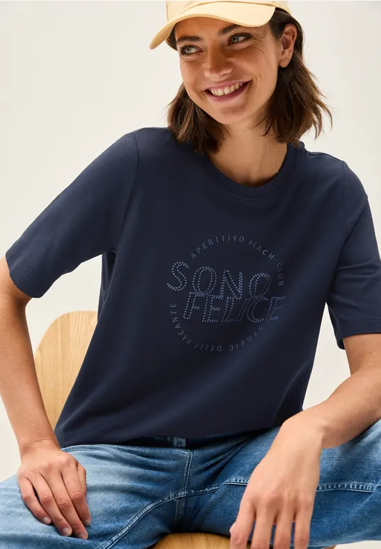 CECIL Print-Shirt mit Rundhalsausschnitt günstig online kaufen