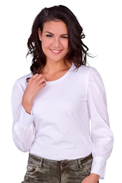 Lieblingsstück Trachtenbluse Blusenshirt - CANI - weiß günstig online kaufen