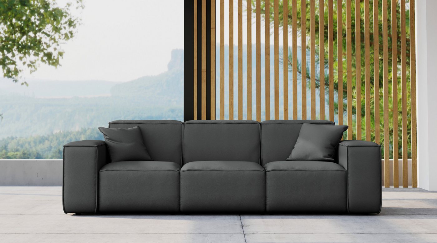 Friderik-EU 3-Sitzer Sofa PATIO – stilvoller Komfort mit ODYSSEY-Stoff günstig online kaufen