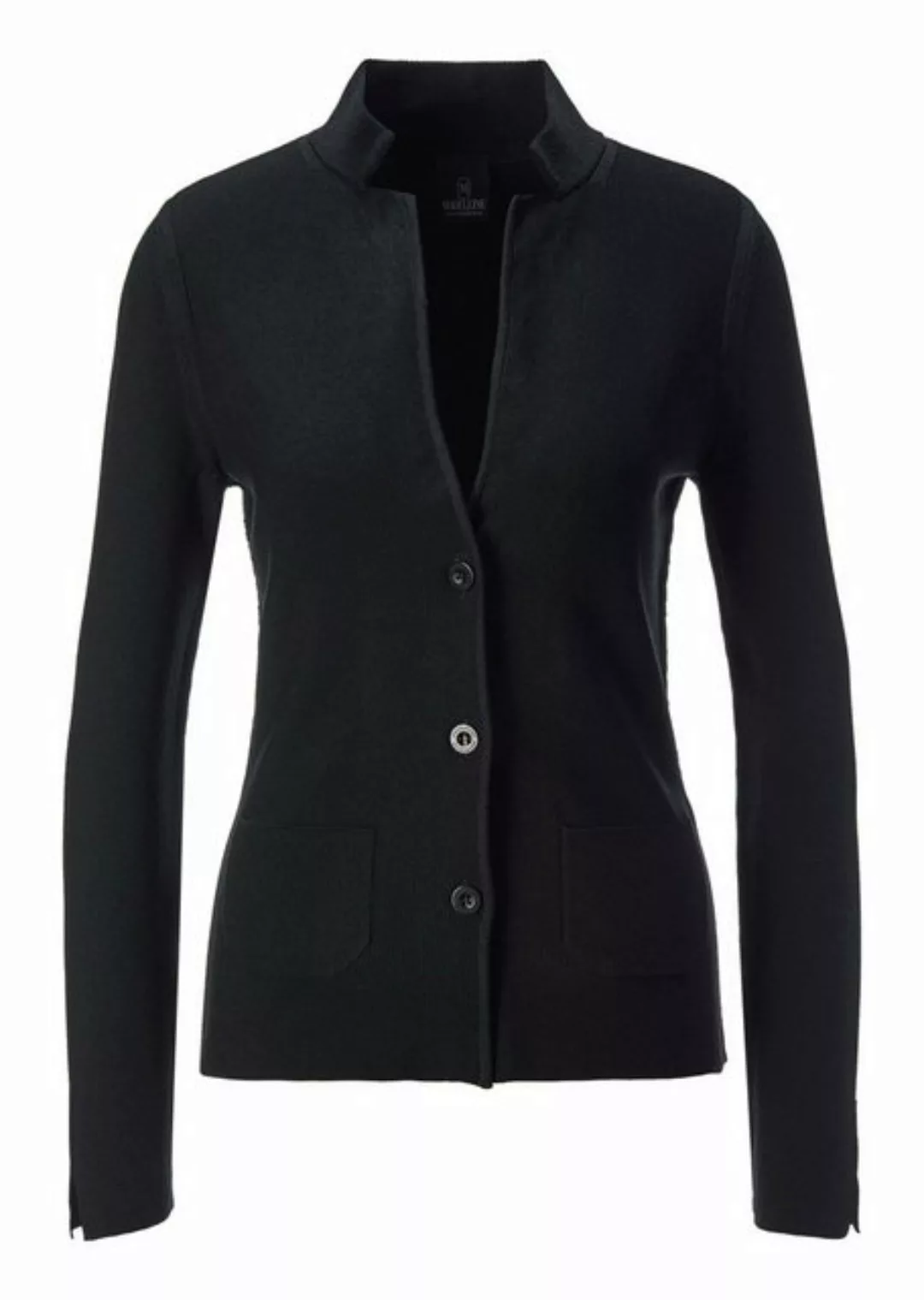 MADELEINE Strickjacke Schlanker Strickblazer mit langen Ärmeln günstig online kaufen