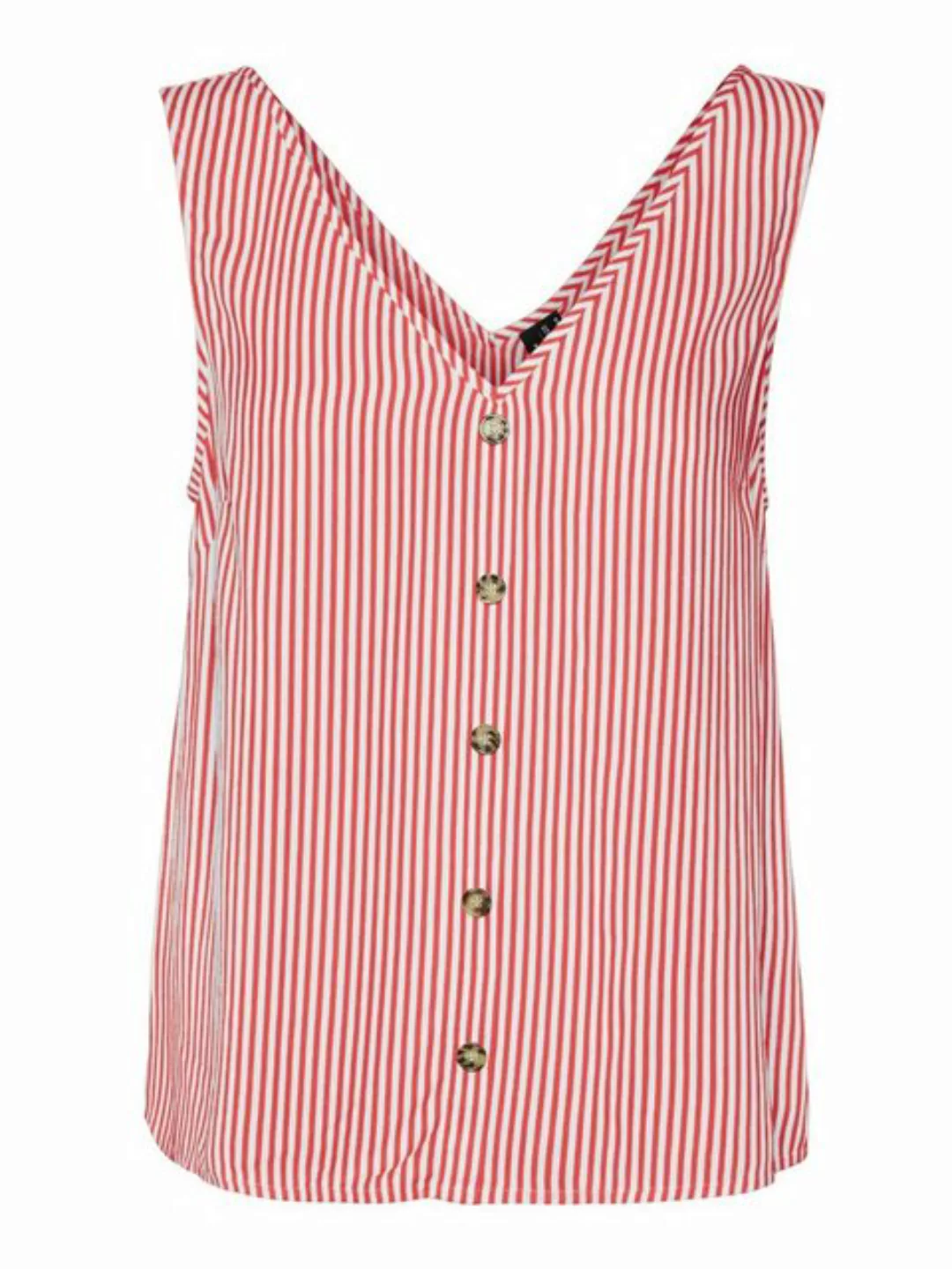 Vero Moda Shirttop auch mit V-Ausschnitt hinten günstig online kaufen