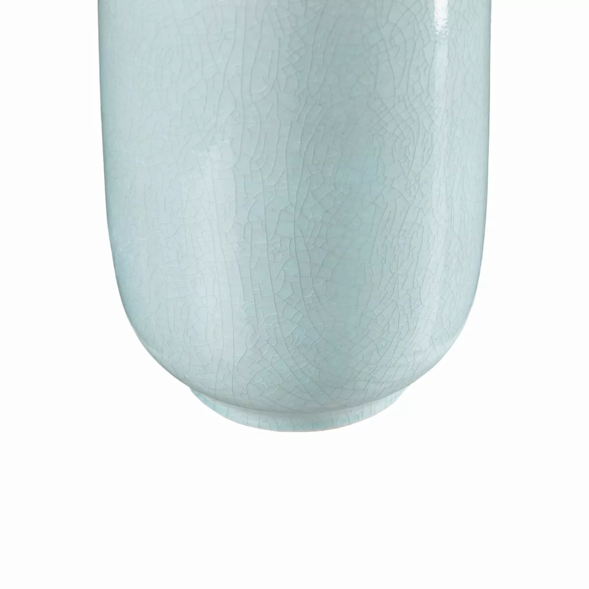 Vase 22,5 X 22,5 X 39,5 Cm Aus Keramik Türkis günstig online kaufen