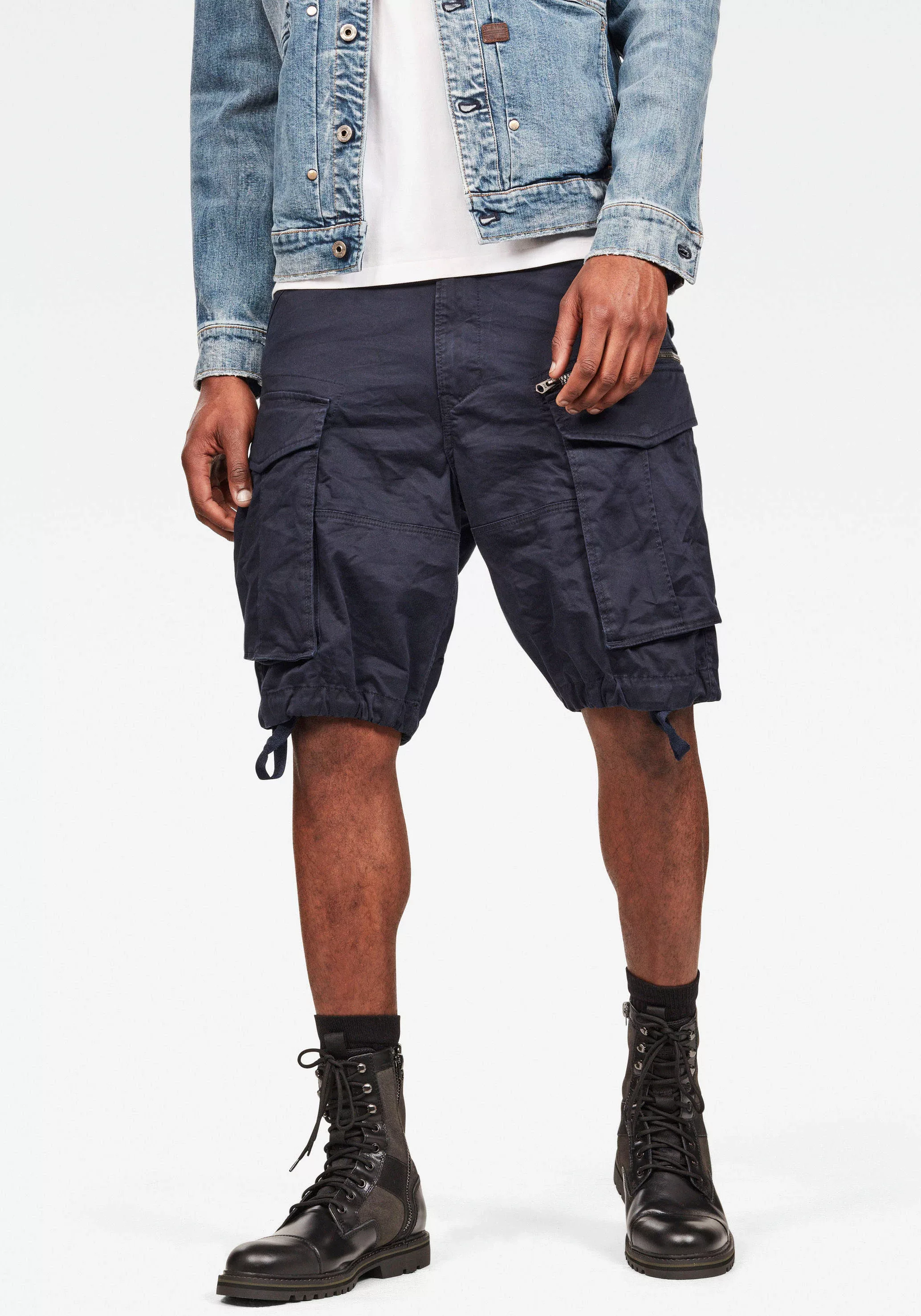 G-Star Herren Cargo Shorts ROVIC RELAXED - Relaxed Fit - Schwarz - Black günstig online kaufen