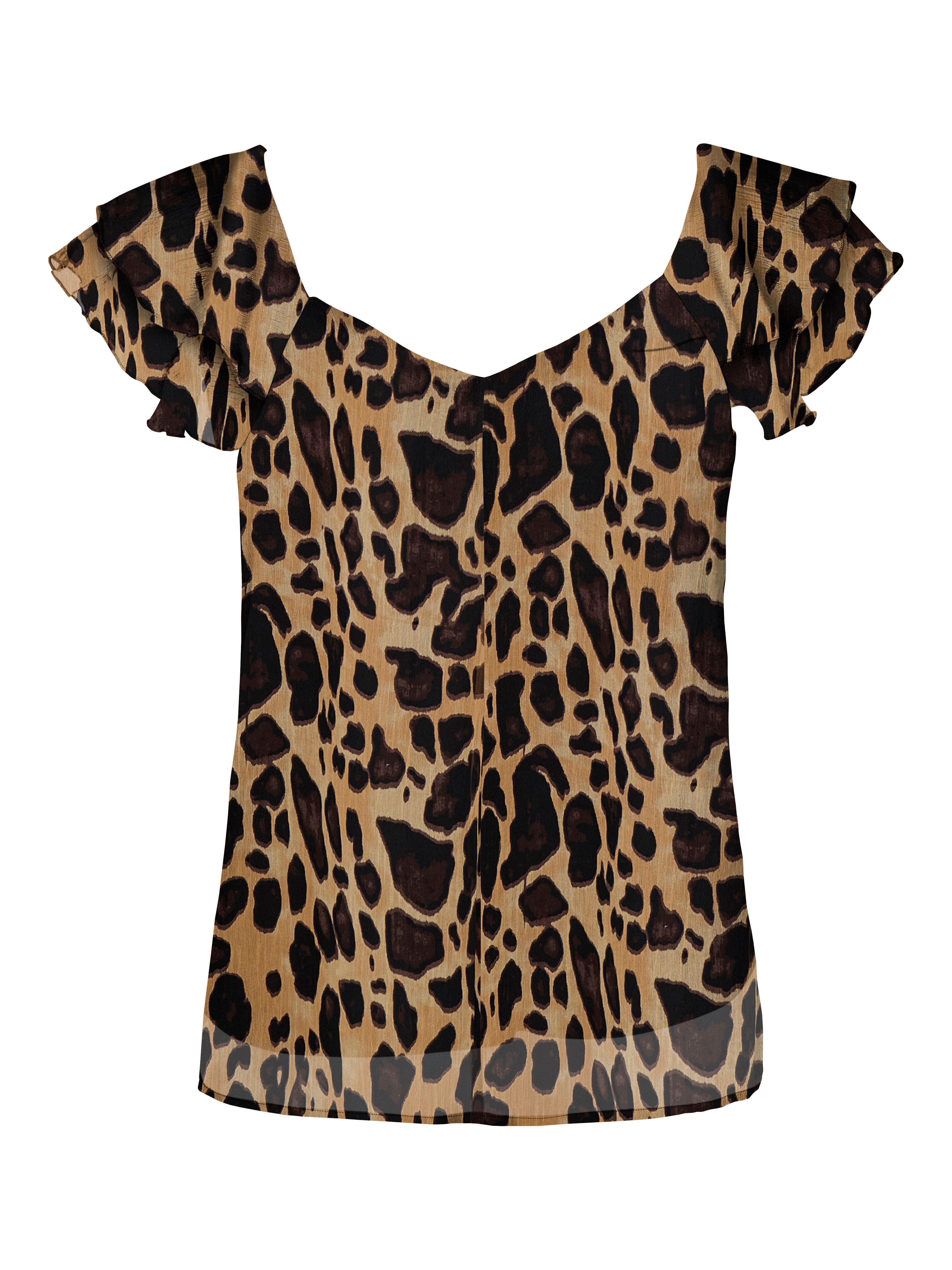 ONLY Blusenshirt ONLASTA LIFE CAPSLEEVE V-NECK günstig online kaufen