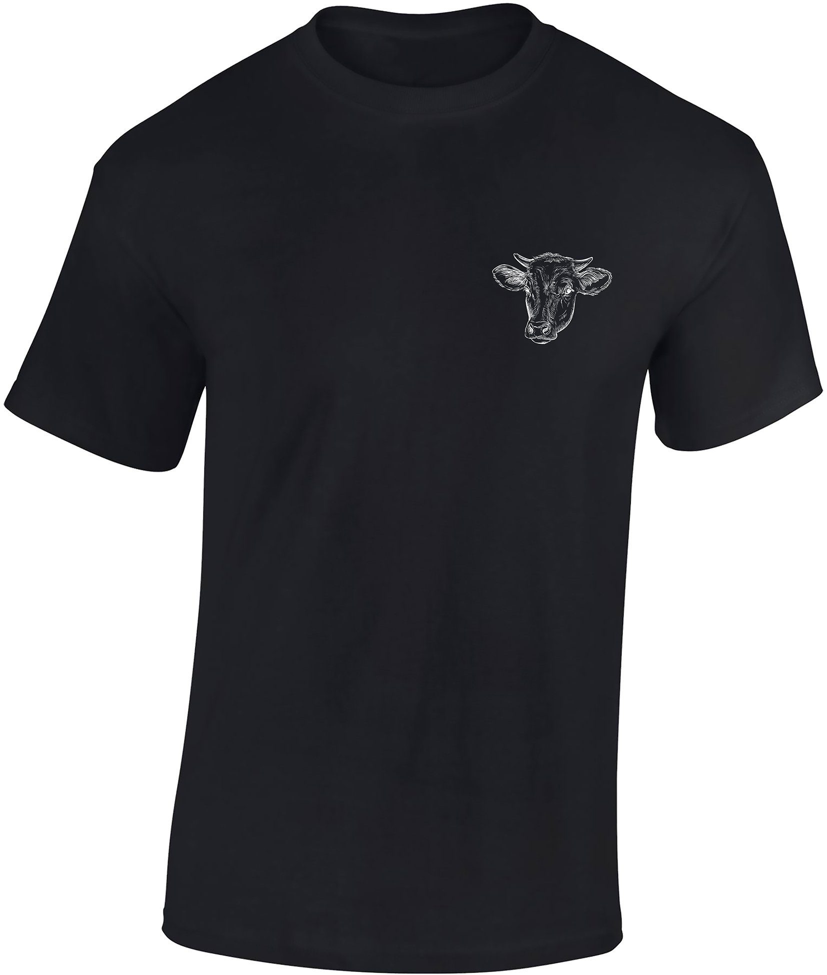 Baddery Print-Shirt Herren T-Shirt: "Almstolz" - günstig online kaufen