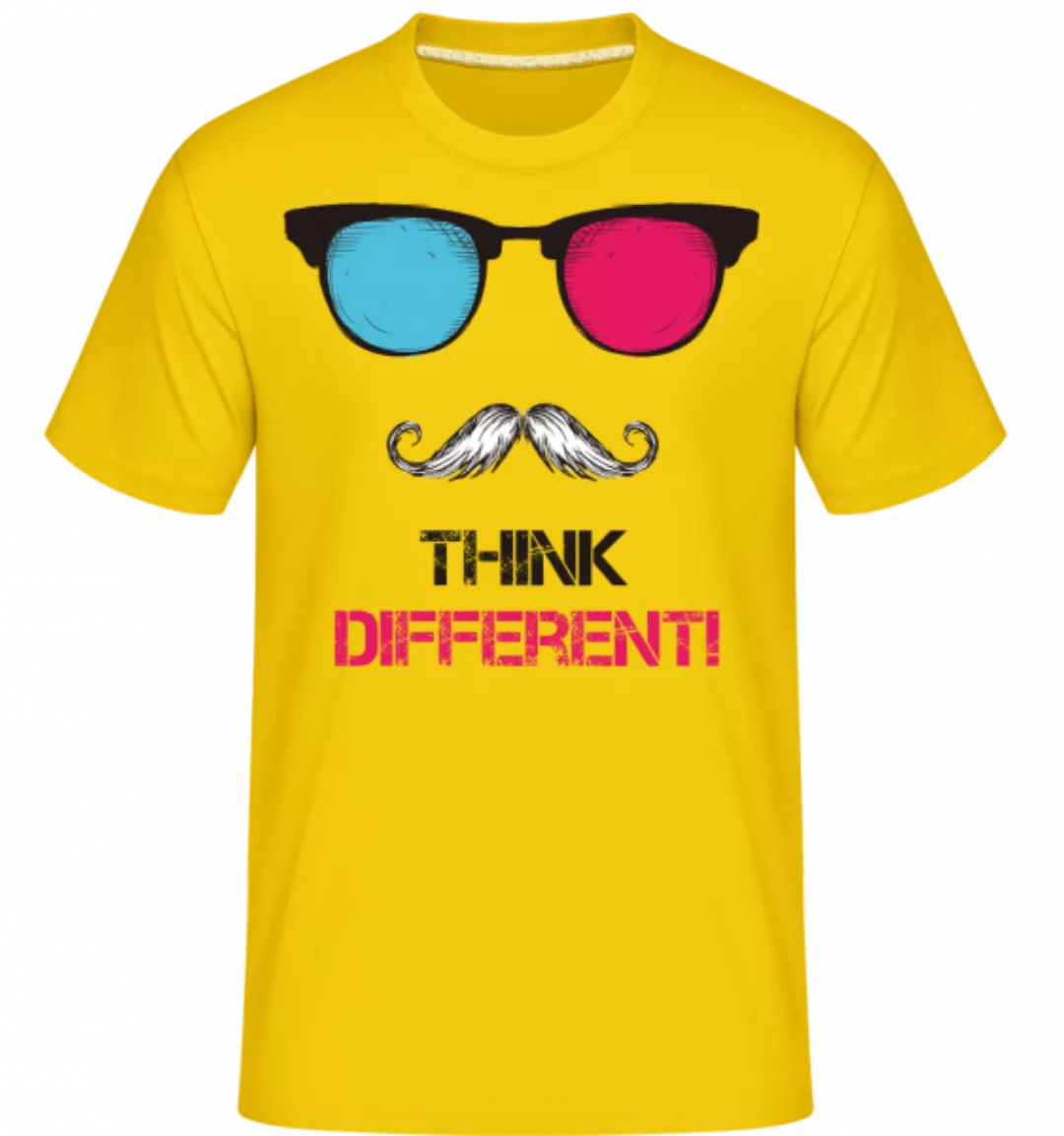Think Different Hipster · Shirtinator Männer T-Shirt günstig online kaufen