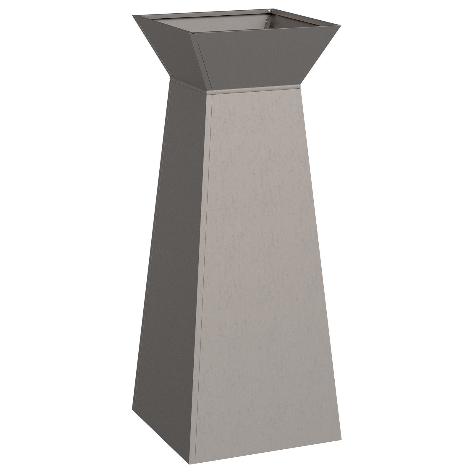 vidaXL Blumentopf Pflanzenständer Wetterstahl 40 x günstig online kaufen