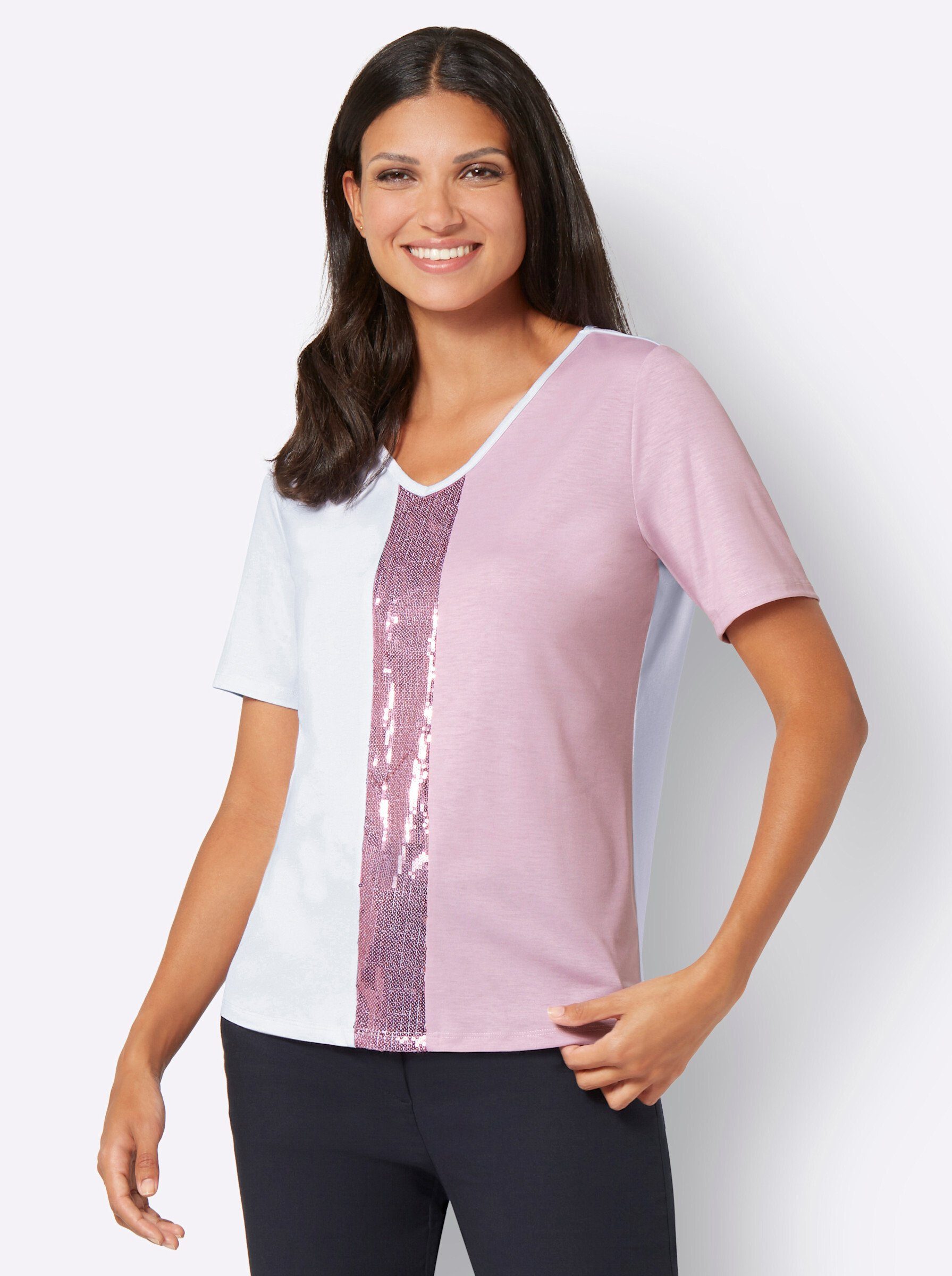 Classic Basics V-Shirt "V-Shirt", (1 tlg.) günstig online kaufen