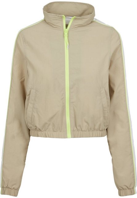 URBAN CLASSICS Outdoorjacke Damen Ladies Short Piped Track Jacket (1-St) günstig online kaufen