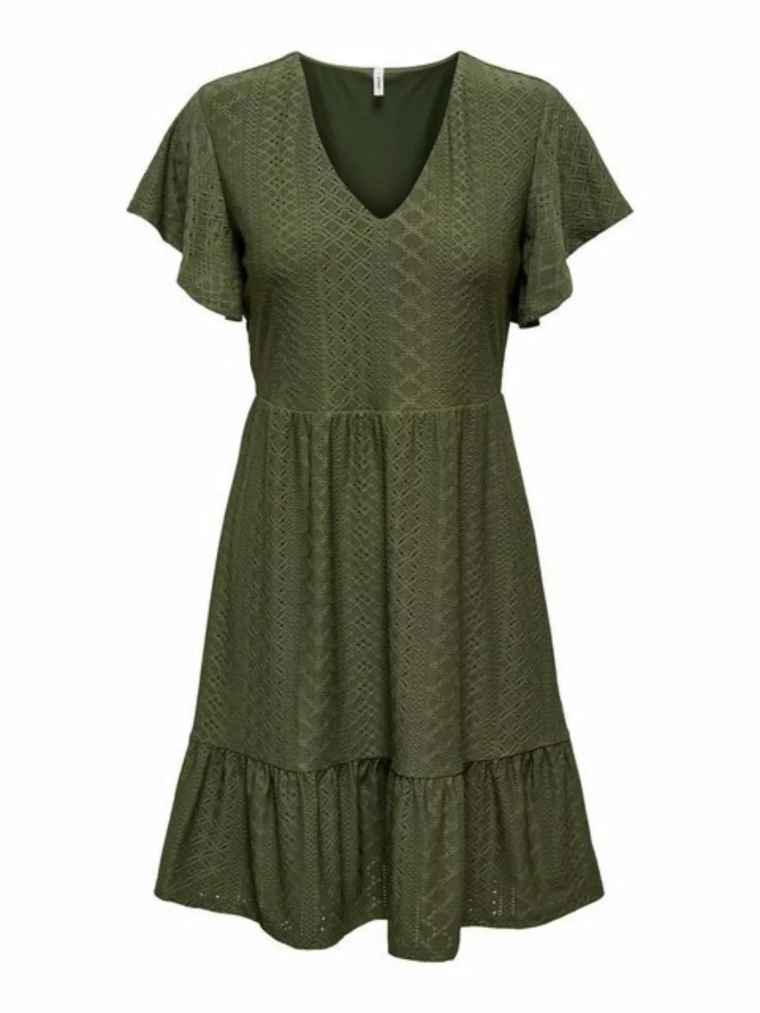 ONLY Jerseykleid ONLSANDRA S/S V-NECK DRESS JRS günstig online kaufen