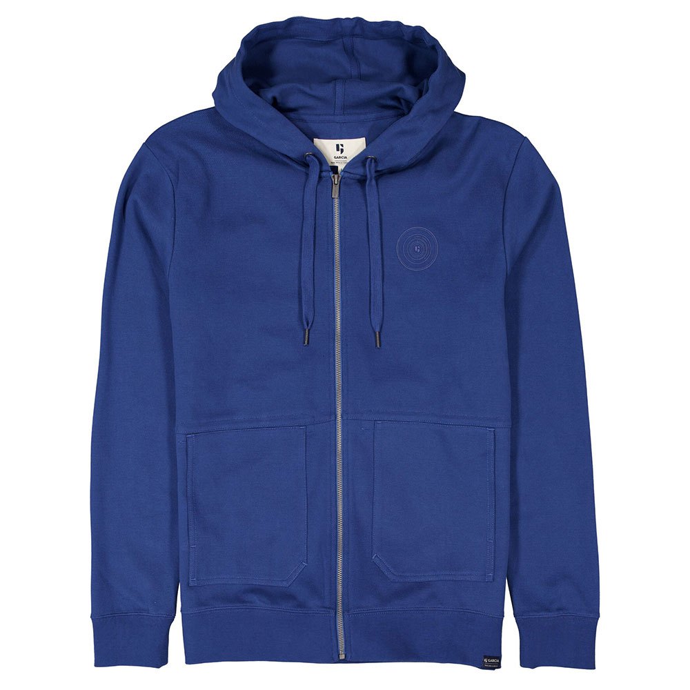 Garcia Sweatshirt Mit Reißverschluss L Imperial Blue günstig online kaufen