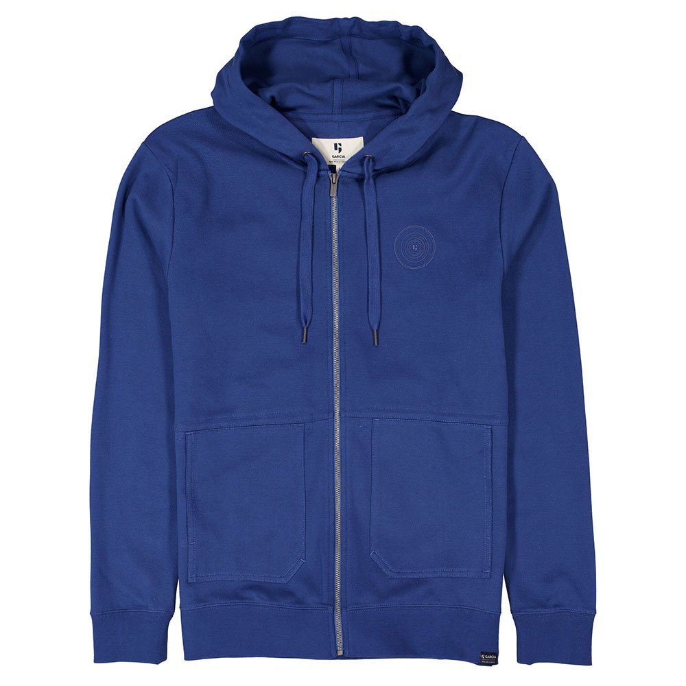 Garcia Sweatshirt Mit Reißverschluss S Imperial Blue günstig online kaufen