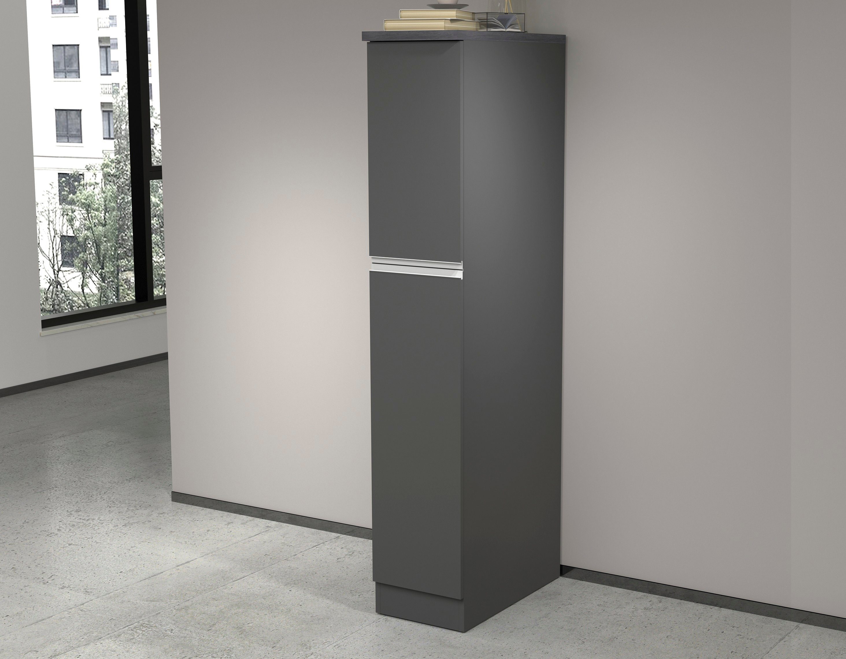 KOCHSTATION Apothekerschrank "KS-Sole", Breite 30 cm, 2 Auszüge, 4 Fächer günstig online kaufen