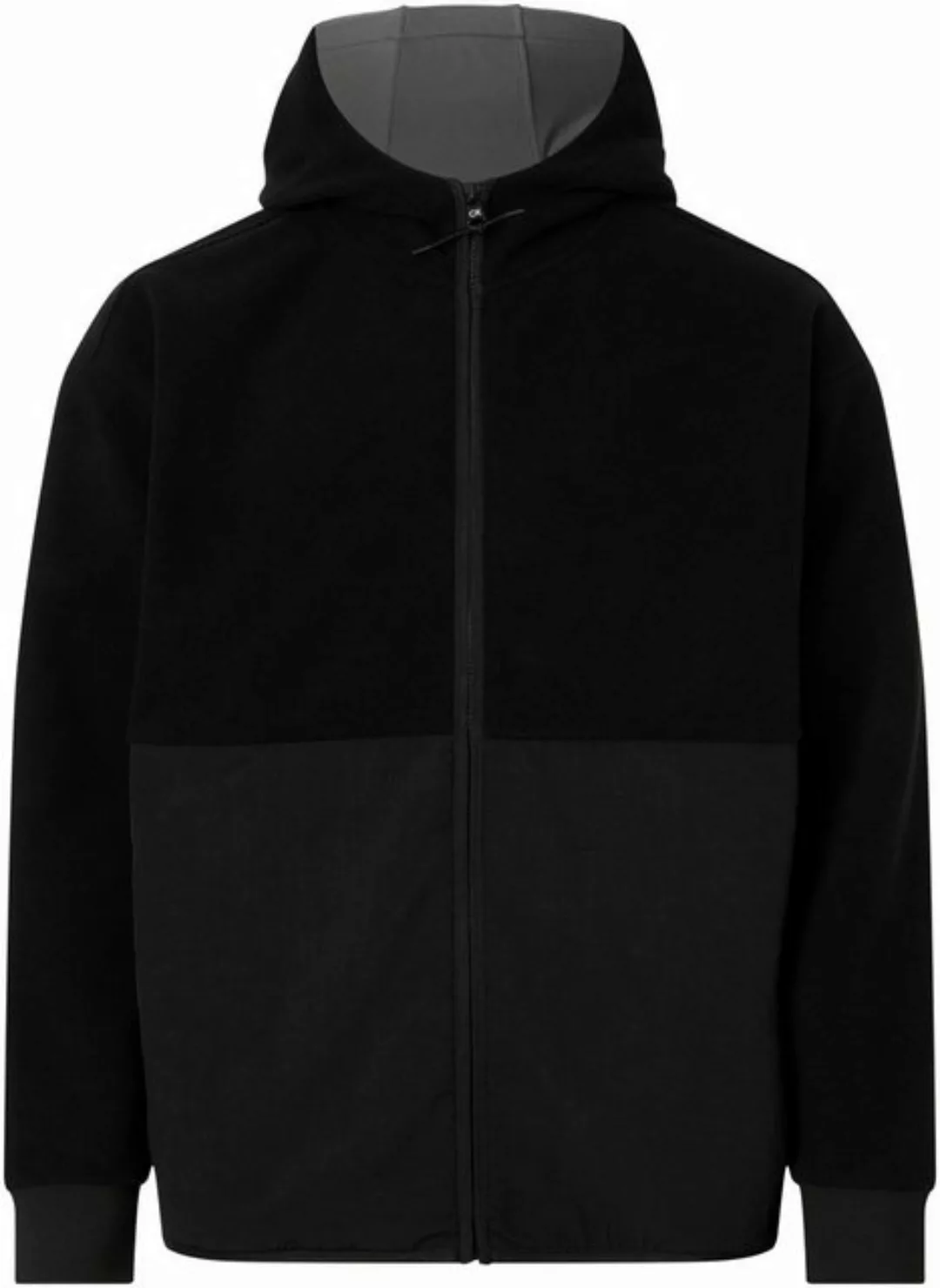 Calvin Klein Fleecejacke BONDED FLEECE ZIP HOODED JACKET günstig online kaufen