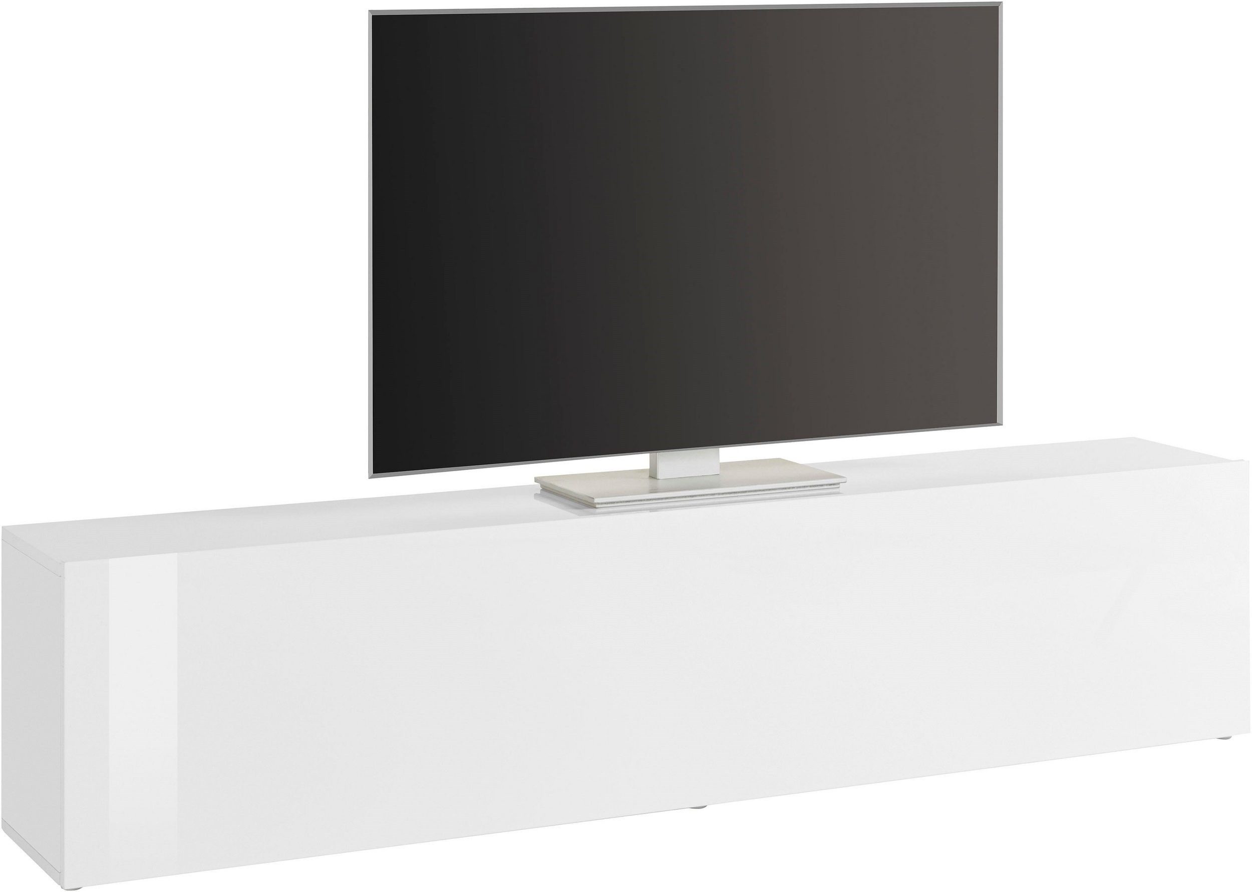 freiraum TV-Board Benevent, in Weiß Hochglanz günstig online kaufen