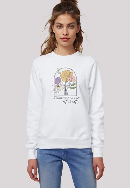 F4NT4STIC Sweatshirt Flower brighter days ahead Premium Qualität günstig online kaufen