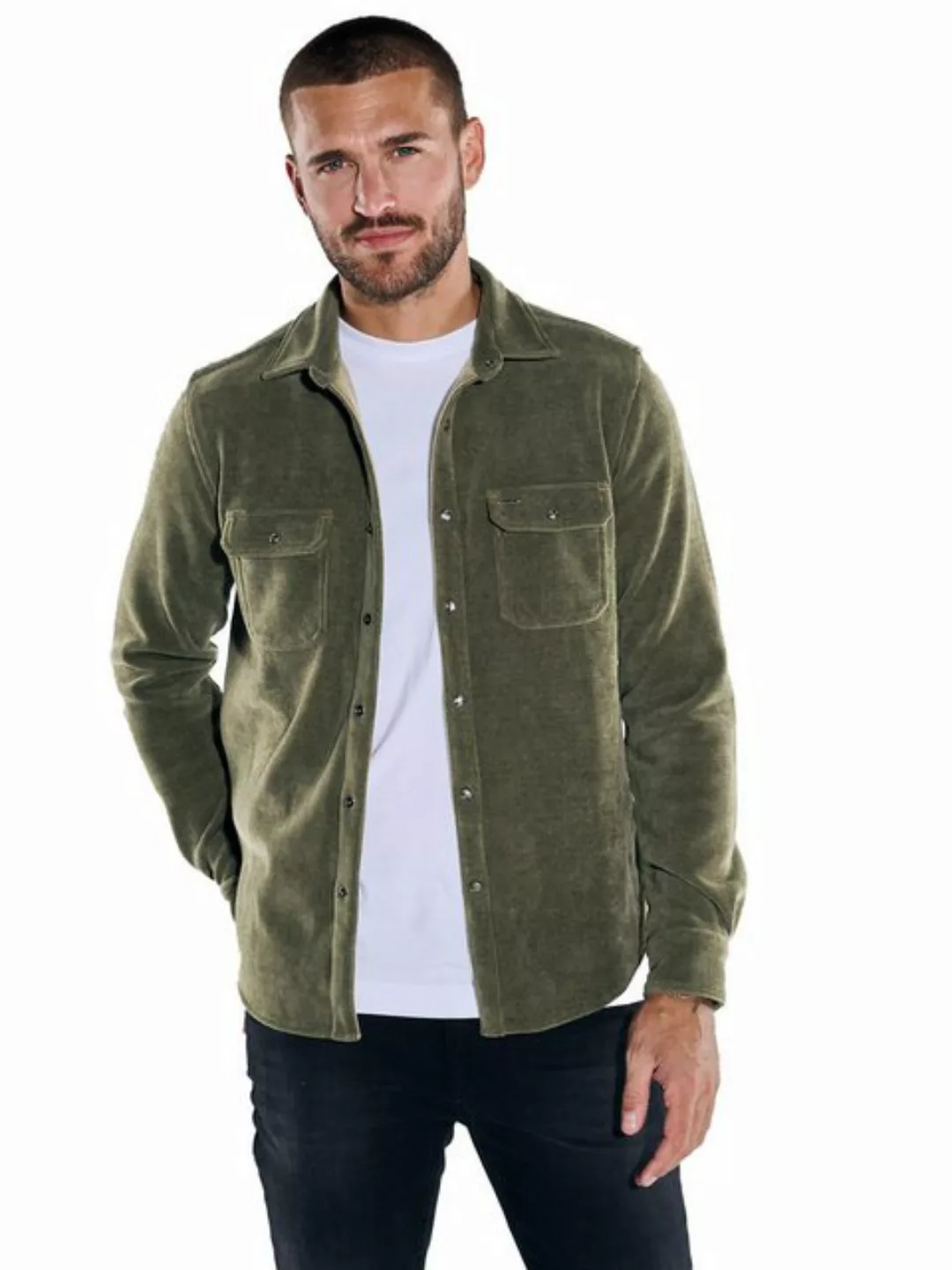 emilio adani Sweatshirt Overshirt slim fit günstig online kaufen